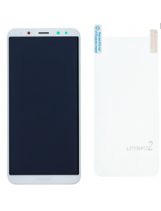 LCD-skärm + beröringsenhet + framsida Huawei Mate 10 Lite - Guld (Service Pack)