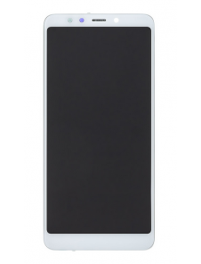 LCD-skärm + beröringsenhet + framsida för Xiaomi Redmi 5 - Vit