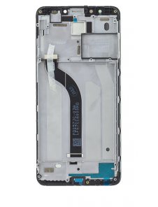 LCD-display + Touch Unit + Framsida för Xiaomi Redmi 5 - Svart