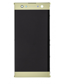 LCD-display + beröringsenhet + framsida Sony Xperia XA2 Ultra H4213 - Guld (servicepack)