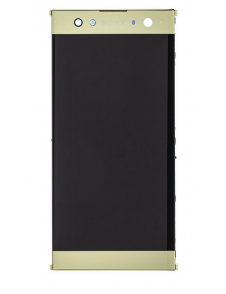 LCD-display + beröringsenhet + framsida Sony Xperia XA2 Ultra H4213 - Guld (servicepack)