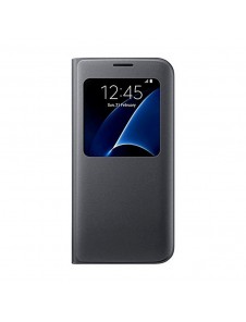 Samsung EF-CG935PBE S-View Case Vikbart Fodral Till Samsung Galaxy S7 Edge - Svart