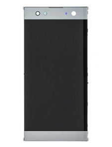 LCD-skärm + beröringsenhet + framsida Sony Xperia XA2 Ultra H4213 - Silver (Service Pack)