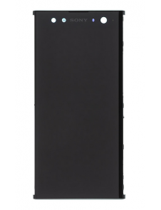 LCD-skärm + pekdon + främre skal Sony Xperia XA2 Ultra H4213 - Svart (Service Pack)