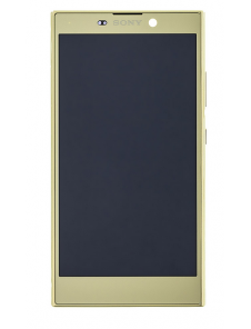 LCD-display + Touch Unit + Framsida Sony Xperia L2 H3311 - Guld (Service Pack)