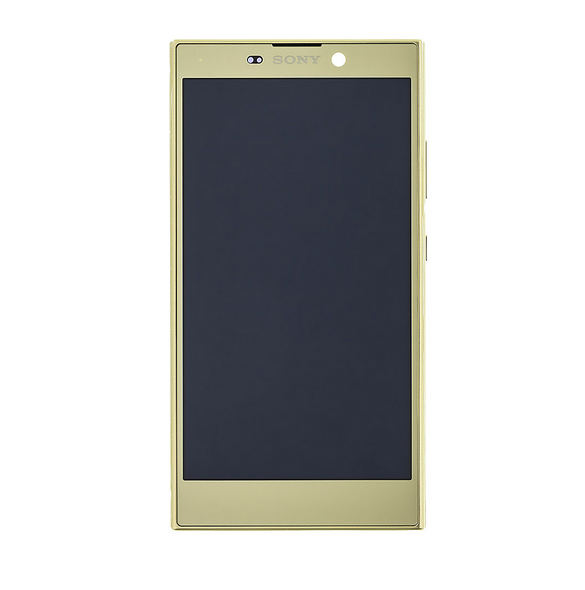 LCD-display + Touch Unit + Framsida Sony Xperia L2 H3311 - Guld (Service Pack)