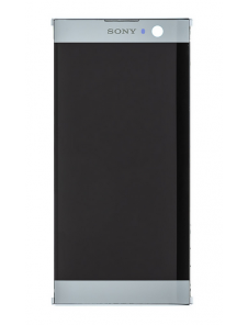 LCD-display + beröringsenhet + framsida Sony Xperia XA2 H4113 - Silver (Service Pack)