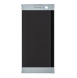 LCD-display + beröringsenhet + framsida Sony Xperia XA2 H4113 - Silver (Service Pack)