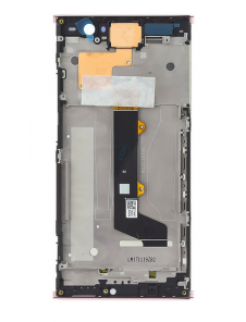 LCD-skärm Touch Unit Front Cover Sony Xperia XA2 H4113 - Rosa (Service Pack)