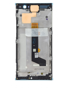 LCD-skärm Touch Unit Front Cover Sony Xperia XA2 H4113 - Blå (Service Pack)