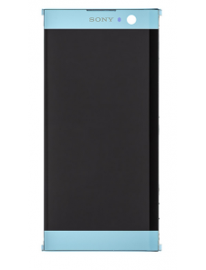 LCD-skärm Touch Unit Front Cover Sony Xperia XA2 H4113 - Blå (Service Pack)