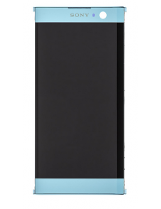 LCD-skärm Touch Unit Front Cover Sony Xperia XA2 H4113 - Blå (Service Pack)