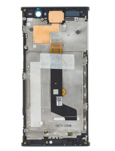 LCD-skärm Touch Unit Front Cover Sony Xperia XA2 H4113 - Svart (Service Pack)