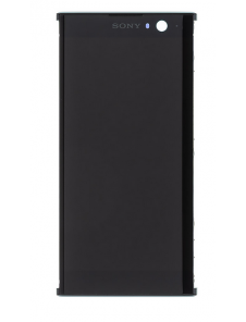 LCD-skärm Touch Unit Front Cover Sony Xperia XA2 H4113 - Svart (Service Pack)