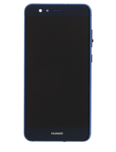 LCD-skärm Touch Unit + Front Cover Huawei Honor 10 Lite - Blå (Service Pack)