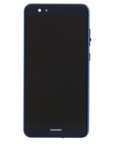LCD-skärm Touch Unit + Front Cover Huawei Honor 10 Lite - Blå (Service Pack)
