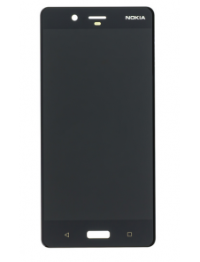 Touch Unit + LCD-display Nokia 8 - Svart