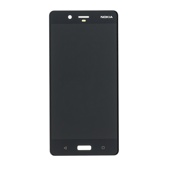 Touch Unit + LCD-display Nokia 8 - Svart