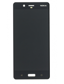 Touch Unit + LCD-display Nokia 8 - Svart