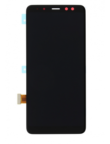 LCD-display + Touch Unit Samsung Galaxy A8 2018 A530 - Svart (Service Pack)