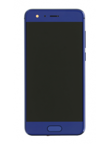 LCD-display + Touch Unit + Framsida Huawei Honor 9 - Blå (Service Pack)