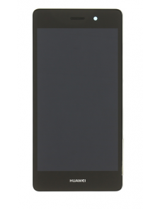 LCD-display + Touch Unit + Framsida Huawei P8 Lite - Svart (Service Pack)