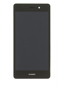LCD-display + Touch Unit + Framsida Huawei P8 Lite - Svart (Service Pack)