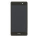 LCD-display + Touch Unit + Framsida Huawei P8 Lite - Svart (Service Pack)