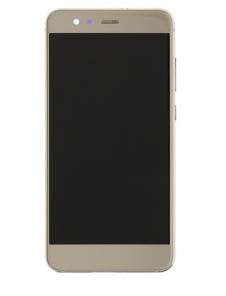 LCD-display + Touch Unit + Framsida Huawei P10 Lite - Guld