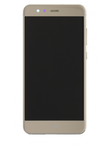LCD-display + Touch Unit + Framsida Huawei P10 Lite - Guld