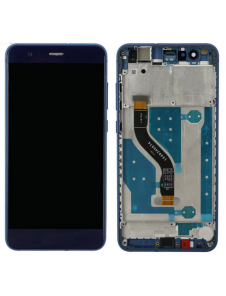LCD-display + Touch Unit + Framsida Huawei P10 Lite - Blå