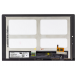 LCD-display + pekdon Lenovo Yoga Tablet 2 10.1 - Svart