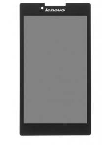 LCD-skärm + peksenhet Lenovo A7-30 Tab 2 - Svart