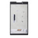 LCD-skärm + peksenhet Lenovo A7-30 Tab 2 - Svart