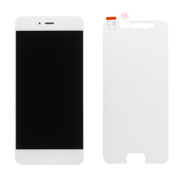 LCD-skärm + beröringsenhet + framsida Huawei P10 - vit (Service Pack)