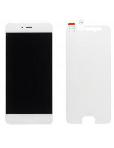 LCD-skärm + beröringsenhet + framsida Huawei P10 - vit (Service Pack)