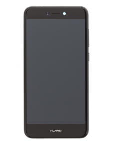 LCD-display + Touch Unit + Framsida Huawei P9 Lite 2017 - Svart (Service Pack)
