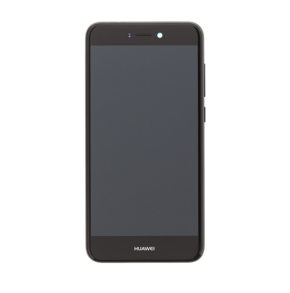 LCD-display + Touch Unit + Framsida Huawei P9 Lite 2017 - Svart (Service Pack)