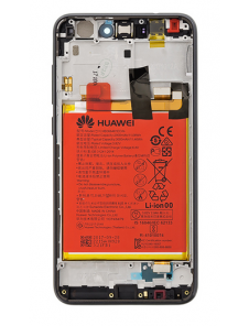 LCD-display + Touch Unit + Framsida Huawei P9 Lite 2017 - Svart (Service Pack)
