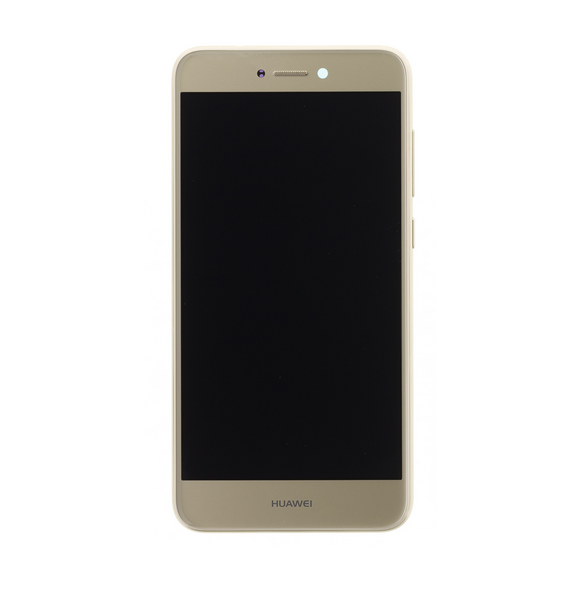 LCD-display + Touch Unit + Framsida Huawei P9 Lite 2017 - Guld (Service Pack)