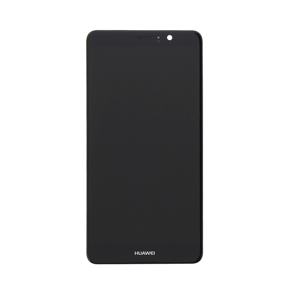 LCD-display + Touch Unit + Framsida Huawei Mate 9 - Svart (Service Pack)