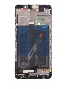 LCD-display + Touch Unit + Framsida Huawei Mate 9 - Svart (Service Pack)