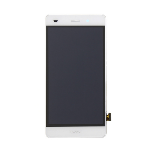 LCD-display + Touch Unit + Framsida Huawei P8 Lite - Vit (Service Pack)