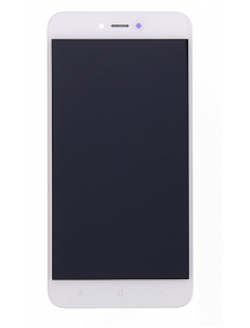 LCD-display + Touch Unit + Framsida för Xiaomi Redmi Note 5A - Vit