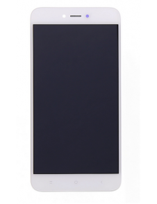 LCD-display + Touch Unit + Framsida för Xiaomi Redmi Note 5A - Vit