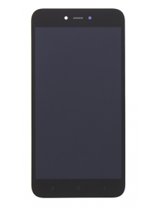 LCD-display + beröringsenhet + framsida för Xiaomi Redmi Note 5A - Svart