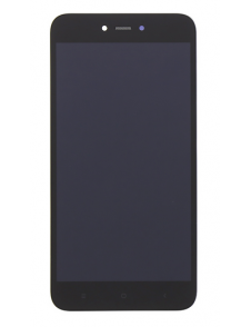 LCD-display + beröringsenhet + framsida för Xiaomi Redmi Note 5A - Svart