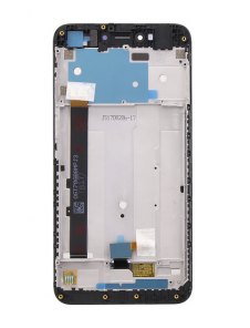 LCD-display + beröringsenhet + framsida för Xiaomi Redmi Note 5A - Svart
