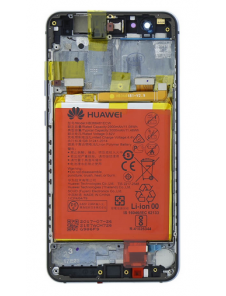 LCD-display + Touch Unit + Framsida Huawei P10 Lite - Svart (Service Pack)