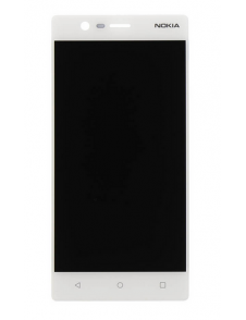 Touch Unit + LCD-display Nokia 3 - Vit